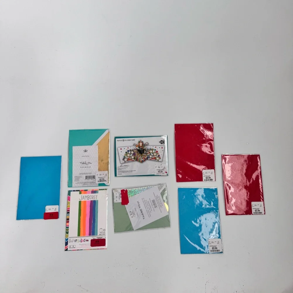 Lot of 8 Teacher Greeting Cards with Envelopes